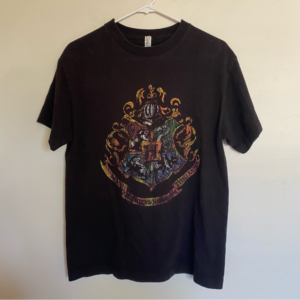 Harry Potter Black Graphic T-Shirt size M